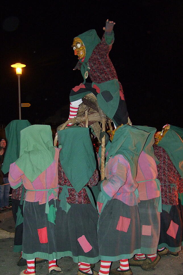 Bild 3: Bilder vom Klettgaunarrentreffen der Narrenzunft Bohnenviertel in Hohentengen a.H. am Samstag, 8. Februar