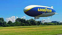 Am Samstag, 20. Juli, flog der Zeppelin mehrmals vom Konstanzer Flugplatz aus ab.