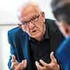 Winfried Kretschmann im Interview mit den Stuttgarter Korrespondenten des SÜDKURIER.