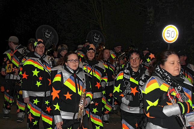 Bild 37: Bilder vom Nachtumzug beim Kleggau-Narrentreffen am Samstag
