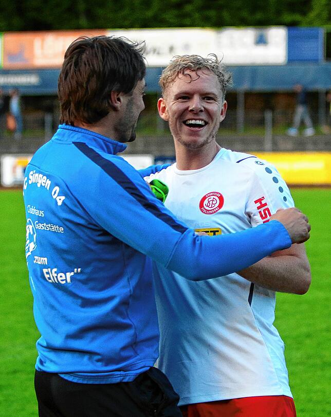 Bild 26: Die besten Bilder des Verbandsliga-Derbys zwischen dem SC Pfullendorf und dem FC Singen