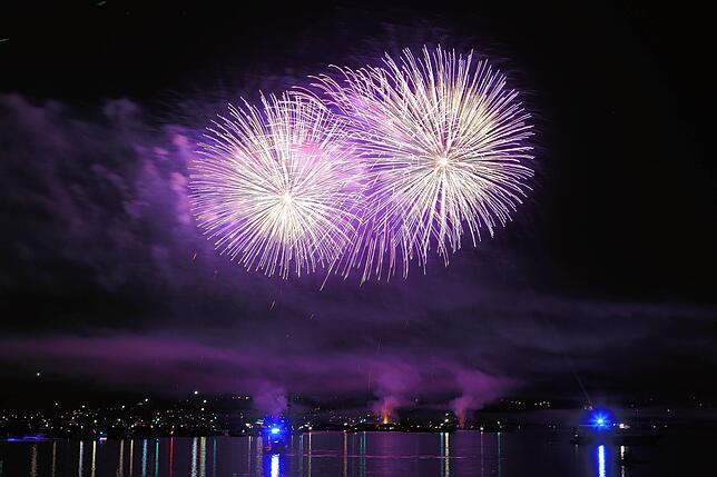 Bild 21: Es knallt beim Seenachtfest 2025! Das Feuerwerk über dem Bodensee lädt zum Staunen ein