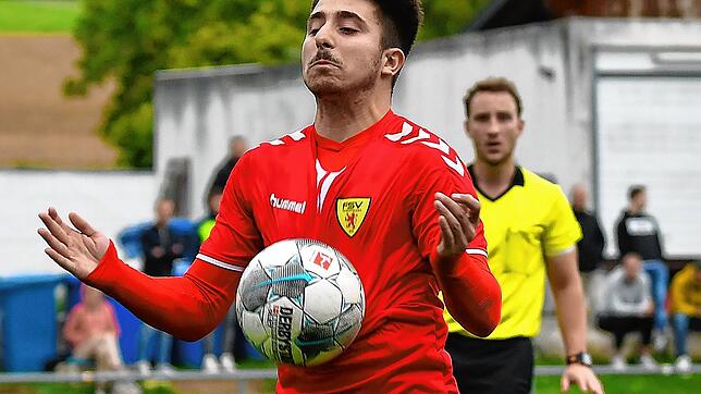 Überragend: Massimo De Franco traf drei Mal für den FSV Rheinfelden beim 6:1 gegen den FC Freiburg-St. Georgen.