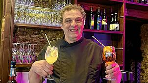 Carmine Galasso ist bekennender Spritz-Liebhaber – wie es für einen stilechten Italiener auch gehört. Persönlich bevorzugt er Aperol.