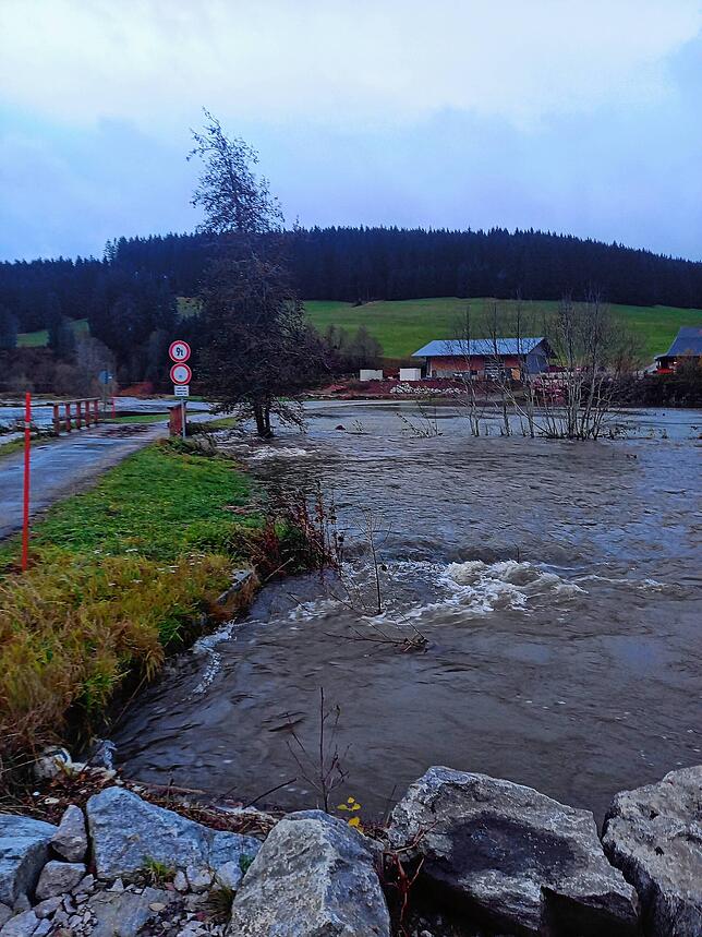 Bild 6: Hochwasser im Schwarzwald: Beeindruckende Bilder vom Dauerregen im Bregtal