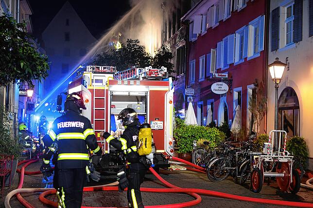 Bild 8: Großbrand in der Konstanzer Altstadt: Bilder vom größten Feuerwehreinsatz seit Jahren