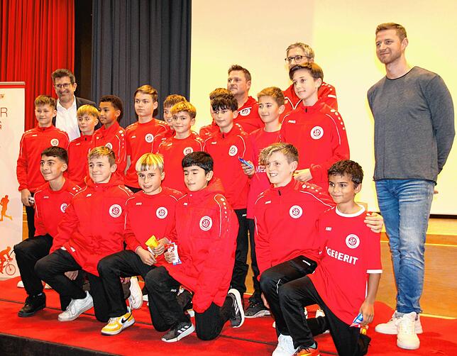 Die erfolgreiche D2-Mannschaft des SC Pfullendorf.