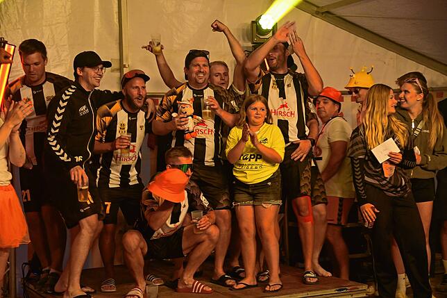 Bild 13: Bilder von der Einweihung des Beach-Handballfelds in St. Georgen