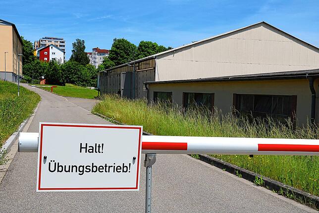 Die Catwalk-Anlage ist im hinteren Kasernenbereich untergekommen.