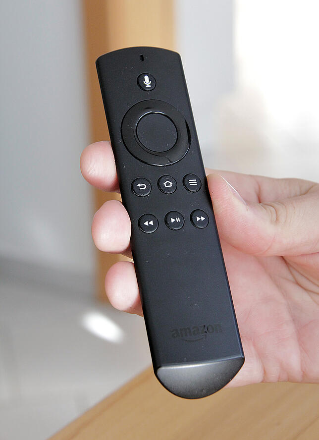 Diese Fernbedienung steuert das Streaming-Angebot von Amazon.