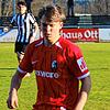 Emilio Fritschi von der U17 des SC Freiburg beim Duell in der DFB-Nachwuchsliga im Friedengrund gegen den FC 08 Villingen.