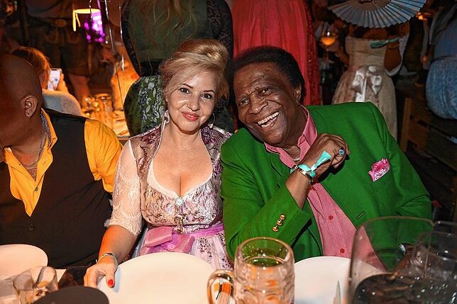 Roberto Blanco und seine Frau Luzandra Strassburg