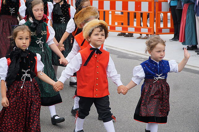Bei der Heimatzunft Hüfingen floriert die Kindergruppe, die die Zukunft eines jeden Trachtenvereins bildet.
