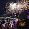 Das Feuerwerk am Hausherrenfest im Sommer 2022.