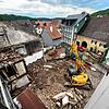 Mit dem Abbruch des Nebengebäudes begannen in Stühlingen die Arbeiten an der Sanierung und Erweiterung des Rathauses. Hierfür gibt es ...