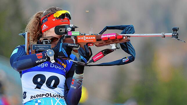 In Ruhpolding zeigt Janina Hettich-Walz noch ihre Saison-Bestleistung. In Antholz legte sie noch einmal eine große Schippe drauf.