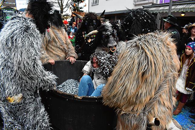 Bild 44: So bunt ziehen die Narren am Sonntag durch Wehr