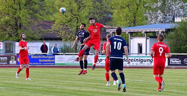Bild 8: FC Tiengen 08 zieht durch ein 4:2 gegen den VfB Waldshut ins Pokalfinale ein