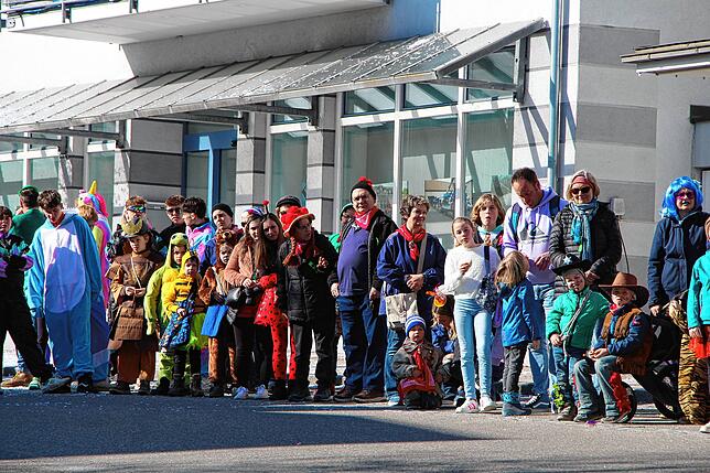 Bild 3: Umzug und Bühnenprogramm begeistern die Narren in Bonndorf
