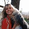 Christin Stark mit Hund Maxx. Ihre Tochter will sie der Öffentlichkeit (noch) nicht zeigen.