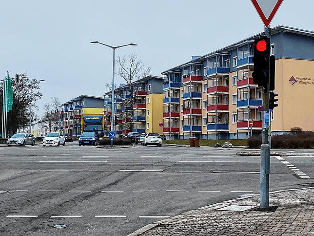 Schnell sein müssen Autofahrer bei der Ampel an der Güterbahnhofstraße,