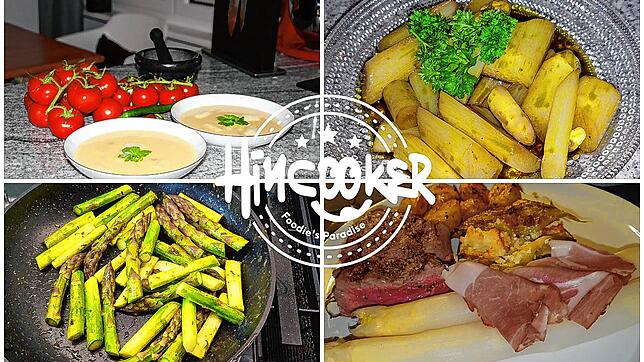 Bild : Spargelzeit 2025: Kulinarik-Experte verrät seine besten 3 Rezepte für Spargelfans