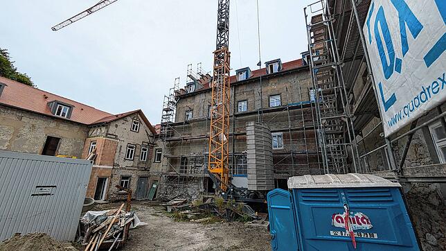 Bild 12: Bilder von der Baustelle Schloss Espasingen: So sieht es jetzt innen aus