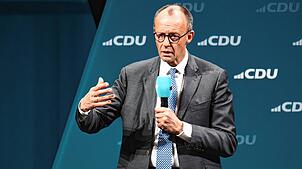 CDU-Spitzenkandidat Friedrich Merz ist am 5. Februar in der Singener Stadthalle zu Gast.