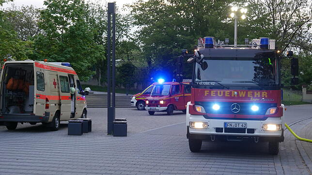 In der Teuringer-Tal-Schule kam es am Freitagabend zu einem Brand.