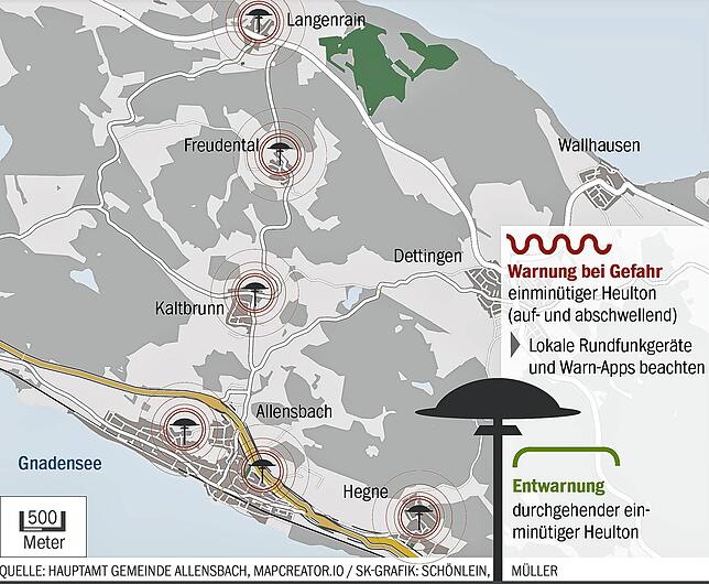 Bild 2: Bundesweiter Warntag 2025: Am 11. September heulen am Bodensee die Sirenen