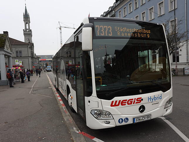 Der Städteschnellbus zwischen Ravensburg und Konstanz verkehrt jetzt in deutlich engerer Taktung als früher.