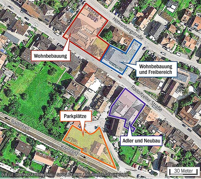 So sieht der Lageplan für das Millionen-Projekt aus.