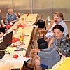 Kleine Runde, große Diskussionen (von links): Oliver Buntz, Claudia Brackmeyer, Markus Martin, Kurt Schmid, Edelfried Schmitz, Wilma ...