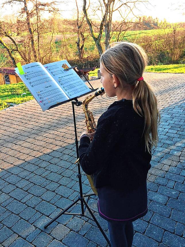 Bild 2: Bilder vom Musikerflashmob im Wutachtal
