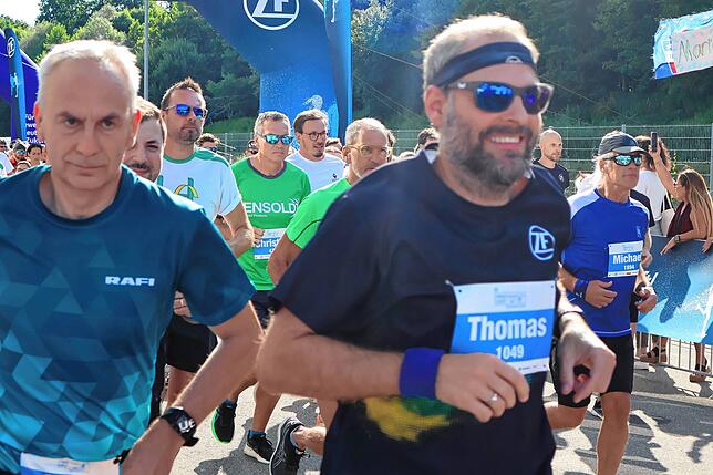 Bild 6: Gute Laune an der Messe: Die schönsten Bilder vom ZF-Firmenlauf