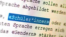 Sternchen in literarischen Texten? Für die meisten Autoren in unserer Region kommt das nicht infrage.