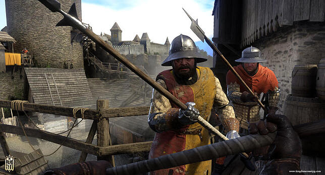 Bildschirmfoto einer Spielszene aus dem Computerspiel Kingdom Come: Deliverance. Bild: Warhorse Studios