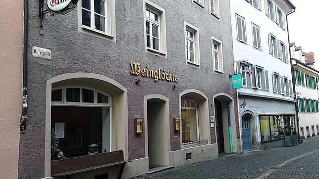 Das Traditionslokal Weinglöckle in der Inselgasse ist derzeit geschlossen und nur für Veranstaltungen buchbar.