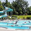 Das Freibad in Lauchringen.