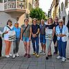 Freuen sich auf das Altstadtfest (von links): Marina Brügel (Tourismus- und Stadtmarketing Radolfzell), Karin Vögele und Susi Schuhwerk ...