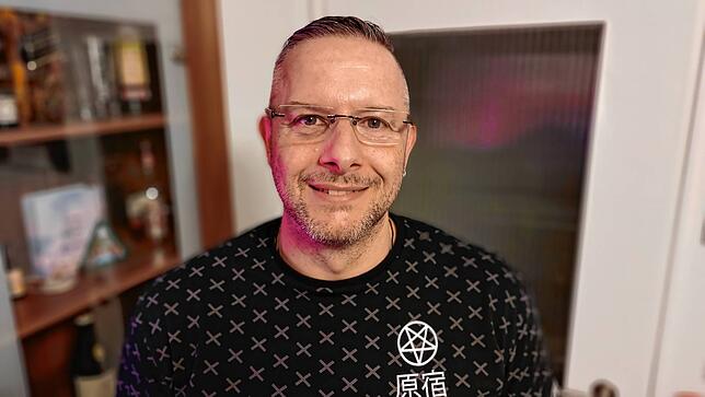Rundum glücklich mit seiner neuen TV-Liebe: Stefan Dörflinger aus Villingen.
