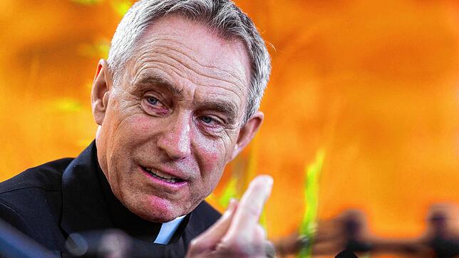 Bild : Gänswein: Der liebe Gott wirkt auch an der Kriegsfront