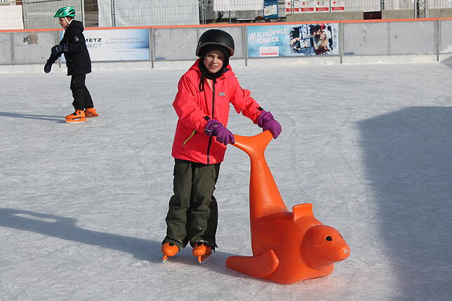 Bild 22: Reger Betrieb auf der Blumberger Eisbahn: Hier sind die schönsten Bilder unseres Fotografen!