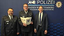 In der Region kann man sich laut Kriminalstatistik 2024 vergleichsweise sicher fühlen (v.l): Björn Maurer (Leiter ...
