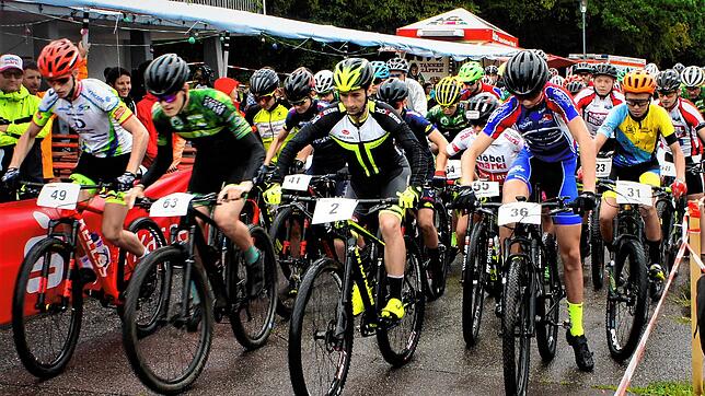 Wie bei der Rothaus-Murgtal-Trophy 2019 (im Bild) werden am 1. August 2021 wieder die Mountainbike-Rennen über 26 Kilometer (halbe ...