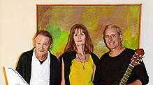 Gerhard Schempp, Ruth Brandner und Günter Kaiser (von links) geben ein Konzert in der evangelischen Kirche.  Bild: Günter Kaiser