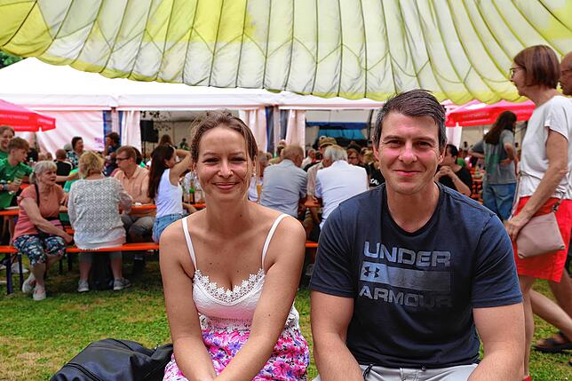 Bild 15: Das Dorffest in Aach-Linz lockt viele Besucher
