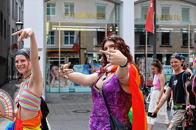 Bild 18: Der CSD Konstanz feiert 20. Geburtstag mit einer Pride-Parade durch die Stadt