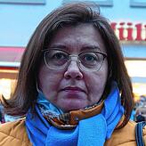 „Ich bin in Kiew geboren, ein Teil meiner Familie lebt noch dort und hat Angst und sitzt im Keller.“Natalia Posokhova, Waldshut