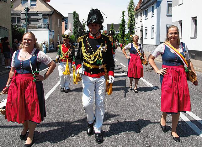 Der Festzug.